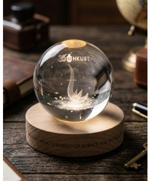 [35th Anniversary Edition]  3D Luminous Crystal Ball Lamp